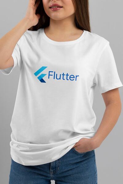 Pisa Art Тениска с къс ръкав с принт Flutter Software - лятна