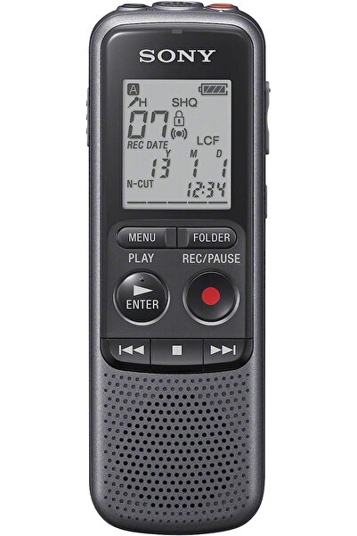 Sony ICD-PX240 Dijital ses Kaydedici Mono, Dahili Hoparlör, Kulaklık Girişi v...