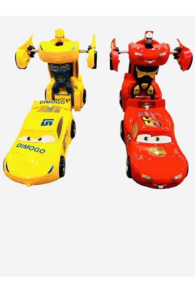 JOYFUL CHİLD Şimşek Mcqueen Robota Dönüşebilen Araba 2 adet
