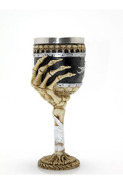 BAZONİ Stainless Steel Hand Design Goblet Cup Alk1031