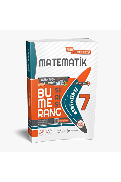 Günay Yayınları 2024 Müf. 7. Sınıf Matematik Bumerang Etkinlikli Kitap Konu A...