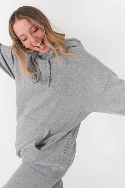 Addax Hooded Oversize Sweatshirt S0519-asn75