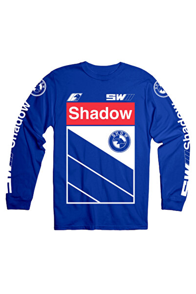 The Shadow Conspiracy تي شيرت DTM بأكمام طويلة (أزرق)