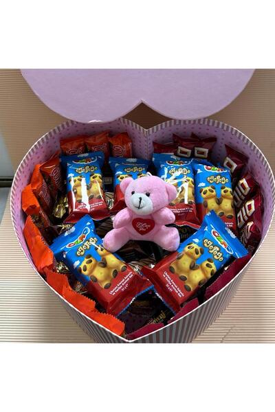 BEDİRCAN SHOP SEVDİKLERİNİZE ALABİLECEĞİNİZ ÖZEL TASARIM KALP DETAYLI ÇİKOLAT...
