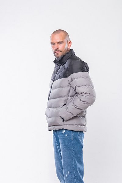 Kevin KV50 Gray Men's Puffer Jacket