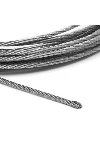 Güney Galvaniz Çelik Halat 8 Mm 6x12 90 Metre