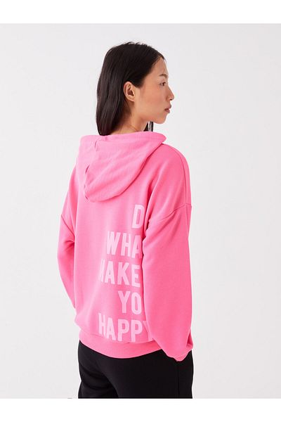 LC Waikiki Oversize dámska mikina s kapucňou s dlhým rukávom