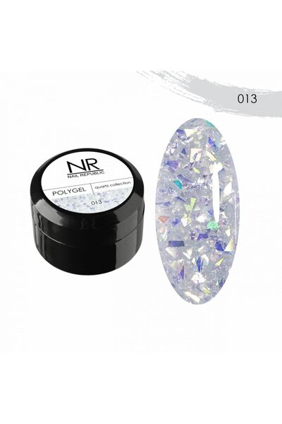 Nail Republic Kalıcı Oje Protez Tırnak PolyGel 013 Quartz collection (30 ml) ...