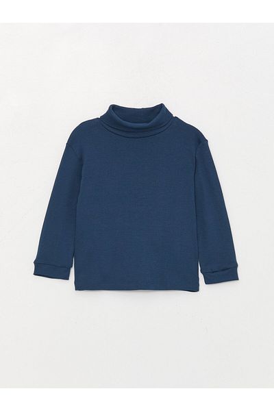 LC Waikiki Βρεφικό μπλουζάκι με μακρυμάνικο ζιβάγκο Basic