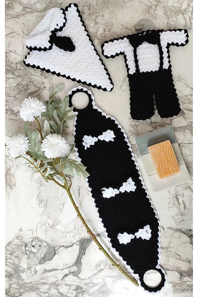 mbmh made by may hand Hand Knitted Bath Washcloth Groom Dowry Washcloth Madebymyhand