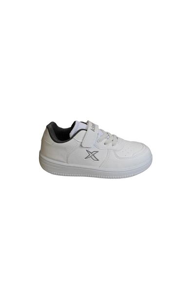 Kinetix KINETIX Kids White Leather Velcro Sneakers