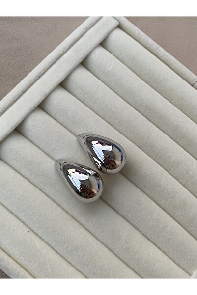 Çelik Drop Damla Model Çelik Küpe