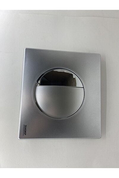 SİAMP Gömme Rezervuar Butonu Saten Mat Gri