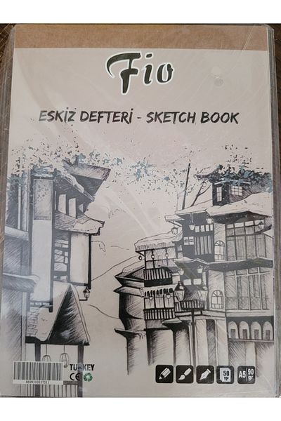 O&S Oyun ve Sanat Eğlen-Üret كتاب رسم مقاس A5 (كتاب القلم، الخط)