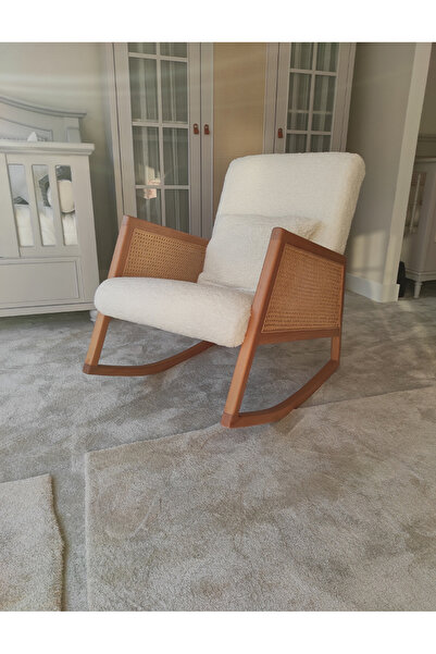 NOSSO HOME Sallanan Koltuk Tv Koltuğu Emzirme Koltuğu ( Hazeran Lounge )