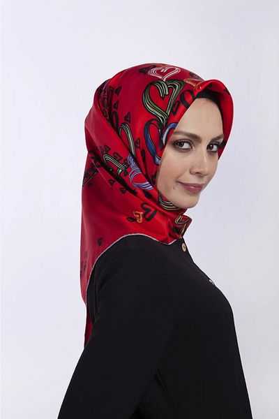 AWAM SILK Awam Silk 100% Pure Silk Scarf 90*90