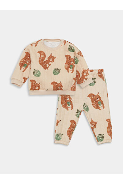 LC Waikiki Crew Neck Baby Boy Pajama Set