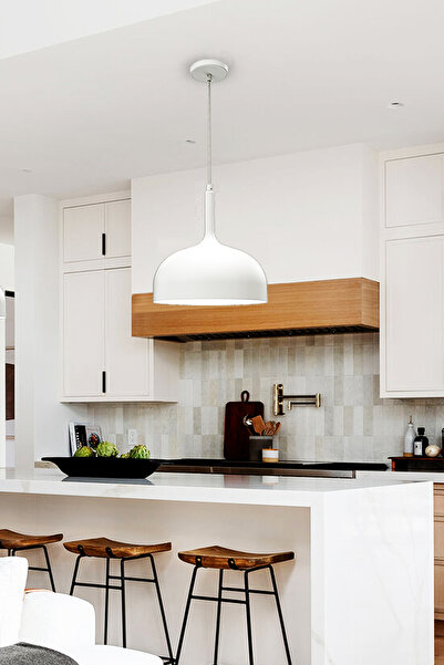 NOONLUX DESIGN&LIGHTING Avize Sarkıt -nordic-basic-beyaz; Mutfak, Yemek Odası...