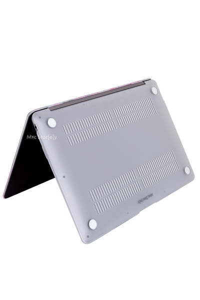 Mcstorey Macbook Air M1 Kılıf 13inç A1932 A2179 A2337 Ile Uyumlu Kristal Flower07nl