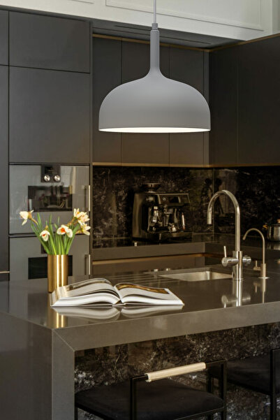 NOONLUX DESIGN&LIGHTING Avize Sarkıt -nordic-basic Gri; Mutfak, Yemek Odası, ...