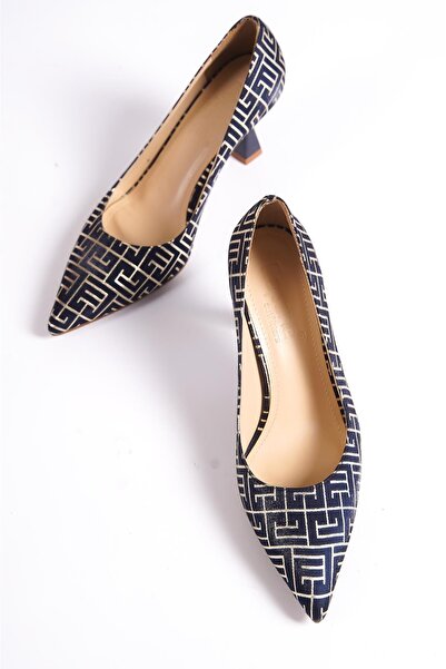 Capone Outfitters Dámské jehlové boty Capone se špičatou špičkou na středním podpatku