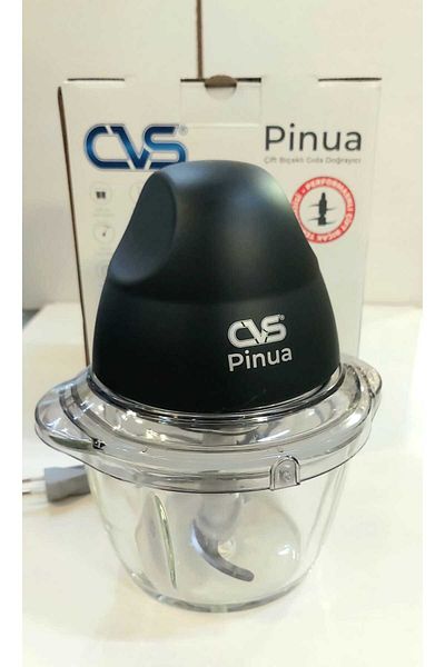 CVS Dn 3361 Pinua 4 Blades Black Painted Glass Chopper Rondo