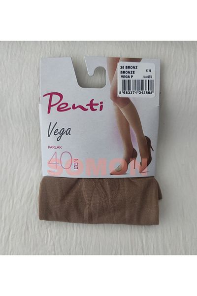 Penti Micro 40 Denim Medium Thick Shiny Knee High Socks