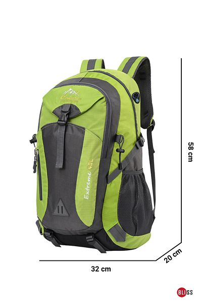 Bliss Imported Multifunctional Waterproof Outdoor Mountaineer Camping Bag 40 lt