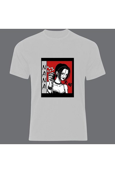 fame-stoned Black Stones - Nana Anime Printed Tshirt