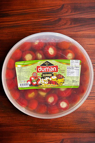 DUMAN GURME Peynir Dolgulu Kiraz Biber 3000 GR