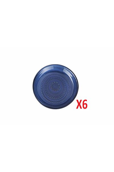 Porland Lina Navy Blue Plate 12 cm 6-pack 04FIA002586