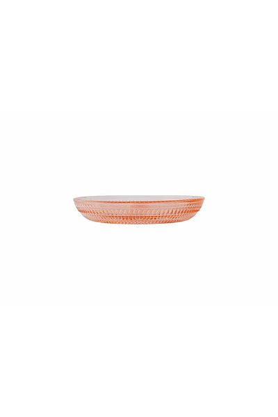 Porland Lina Orange Plate 17 cm 4 pcs 04FIA002589