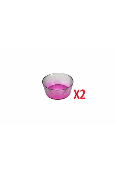 Porland Tirius Pink-Red Green Bowl 13 cm 2-pack 04FIA002616