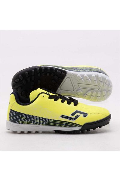 Jump 28116 Children's Green Black Astroturf Football Shoes