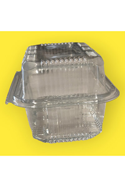 amaç yaşam ve ambalaj Amaç Peynir Kabı Plastik Sızdırmaz 500 gram Bombe Kapak 25 Adet