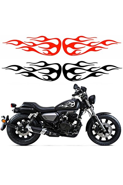 BENİMSER REKLAM Alevli Sticker Araba, Motorsiklet, Kask, Laptop, Cam Sticker ...