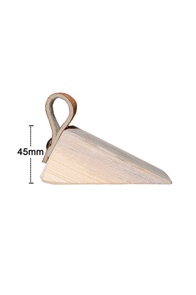 Barış Dizayn Premium Siyah Antrasit Deri Kapı altlığı kapı stoperi stopper kapı durdurucu 4,5CM (1 Adet)