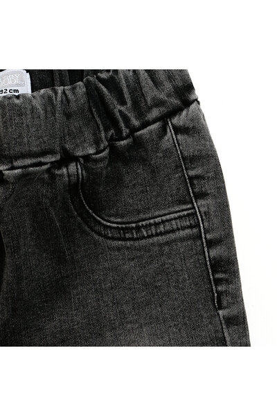 ebebek Hello Baby HelloBaby Basic Kız Bebek Siyah Denim Pantolon Kız Bebek