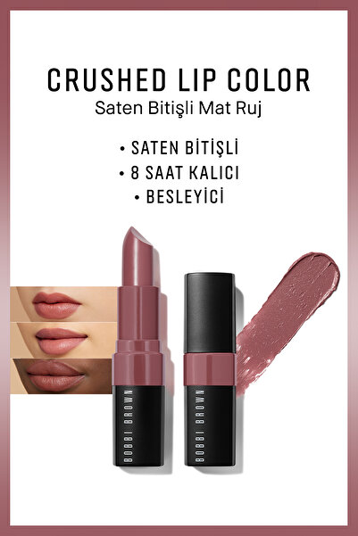 BOBBI BROWN Crushed Lip Color Saten Bitişli Mat Ruj - Blue Raspberry 71617023...