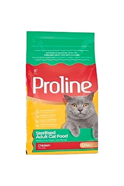 Pro Line Sterilised Tavuklu Kısırlaştırılmış Kedi Maması 1,2 kg