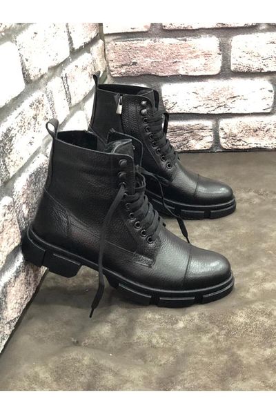 Derilax Γνήσιο δέρμα Shearling Boots Ανδρικές Μπότες