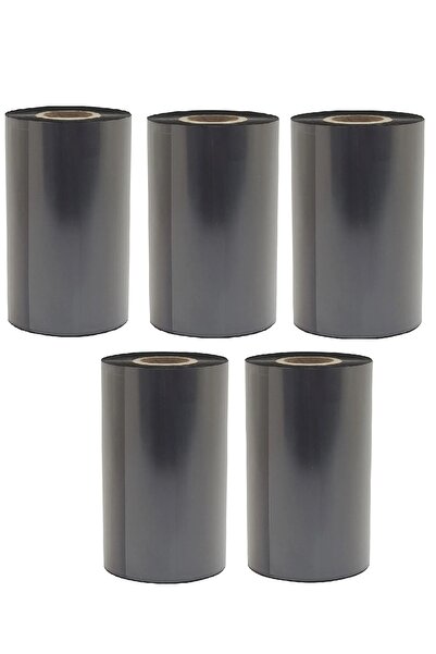 Barkod Etiketçim Panglică de ceară 90x300 5 bucăți