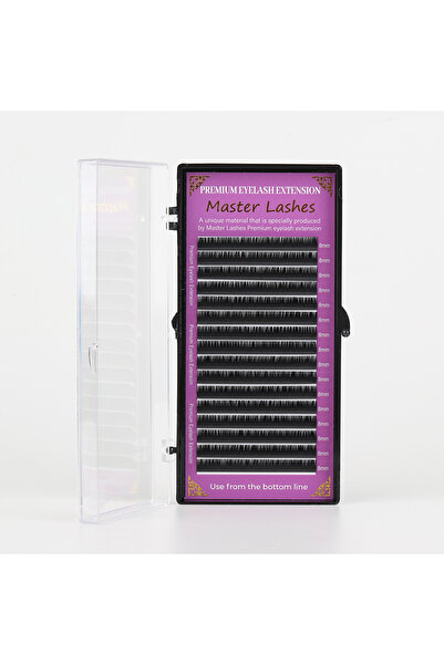 Master Lashes Ipek Kirpik 0.07 C Kıvrım 8 mm Uzunluk