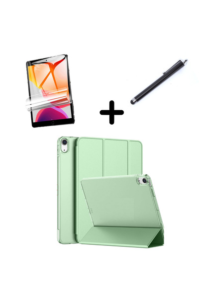 UnDePlus Apple Ipad 7. 8. 9. Nesil 10.2" Kılıf Set Pu Deri Smart Tablet Kilif...