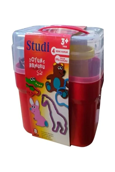 Studi Play Dough Set with Animal Figures