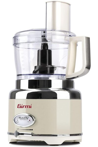Girmi RB90 Çok Fonksiyonlu Robot "Usta Şef", 600 W, 1,2 Litre, Vintage, Krem
