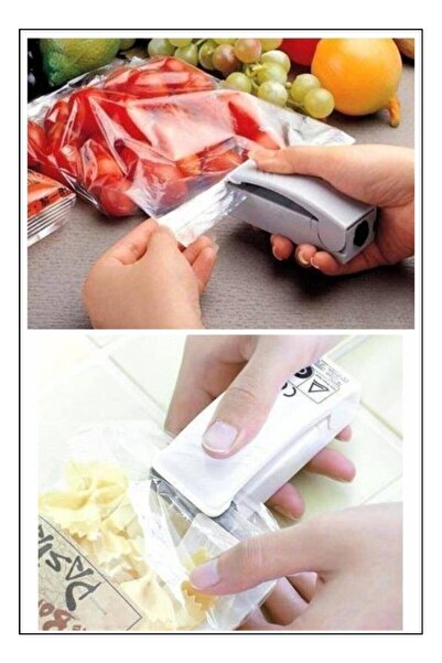 MOBEE Poşet Kapatıcı Süper Poşet Ağzı Kapatıcısı