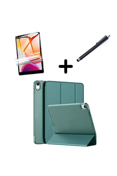 UnDePlus Apple Ipad 7. 8. 9. Nesil 10.2" Kılıf Set Pu Deri Smart Tablet Kilif...