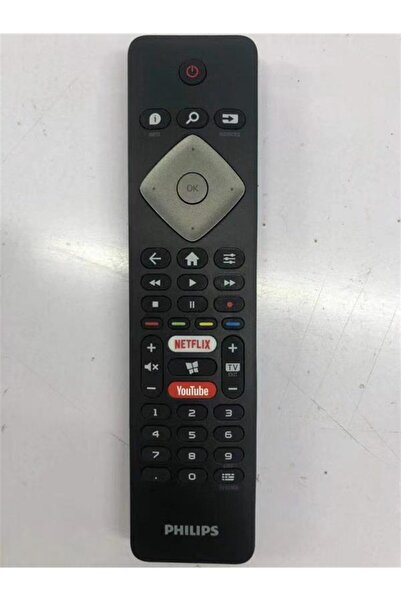 Philips WEKO KL NETFLIX-YOUTUBE TUŞLU LCD LED TV KUMANDA LOGOSUZ MUADİL UYUMLU