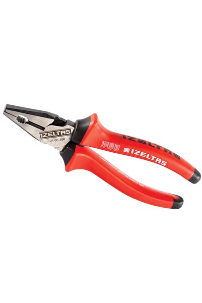 İzeltaş Kombine Pense Ağır Tip Çelik Tel İçin 180 MM
